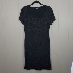 Glitsy fitted party dress